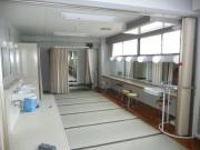 楽屋の写真