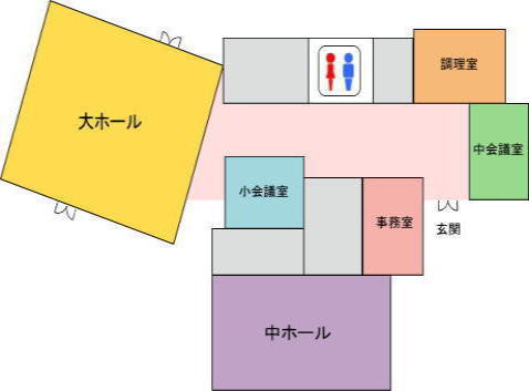 養基公民館内案内図
