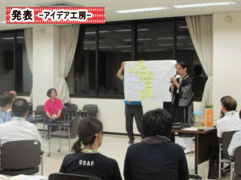 発表　アイデア工房