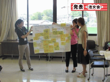 発表　池女会