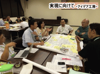 実現に向けて・アイデア工房