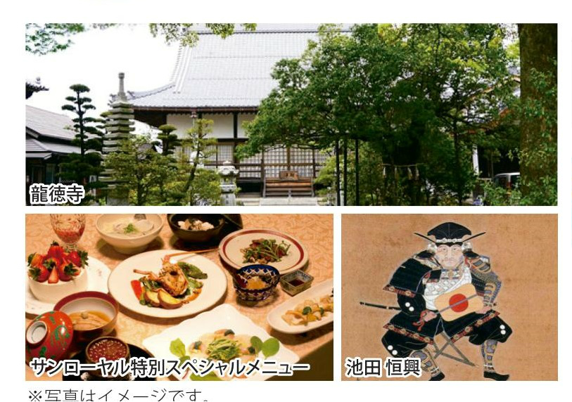 龍徳寺とサンローヤル
