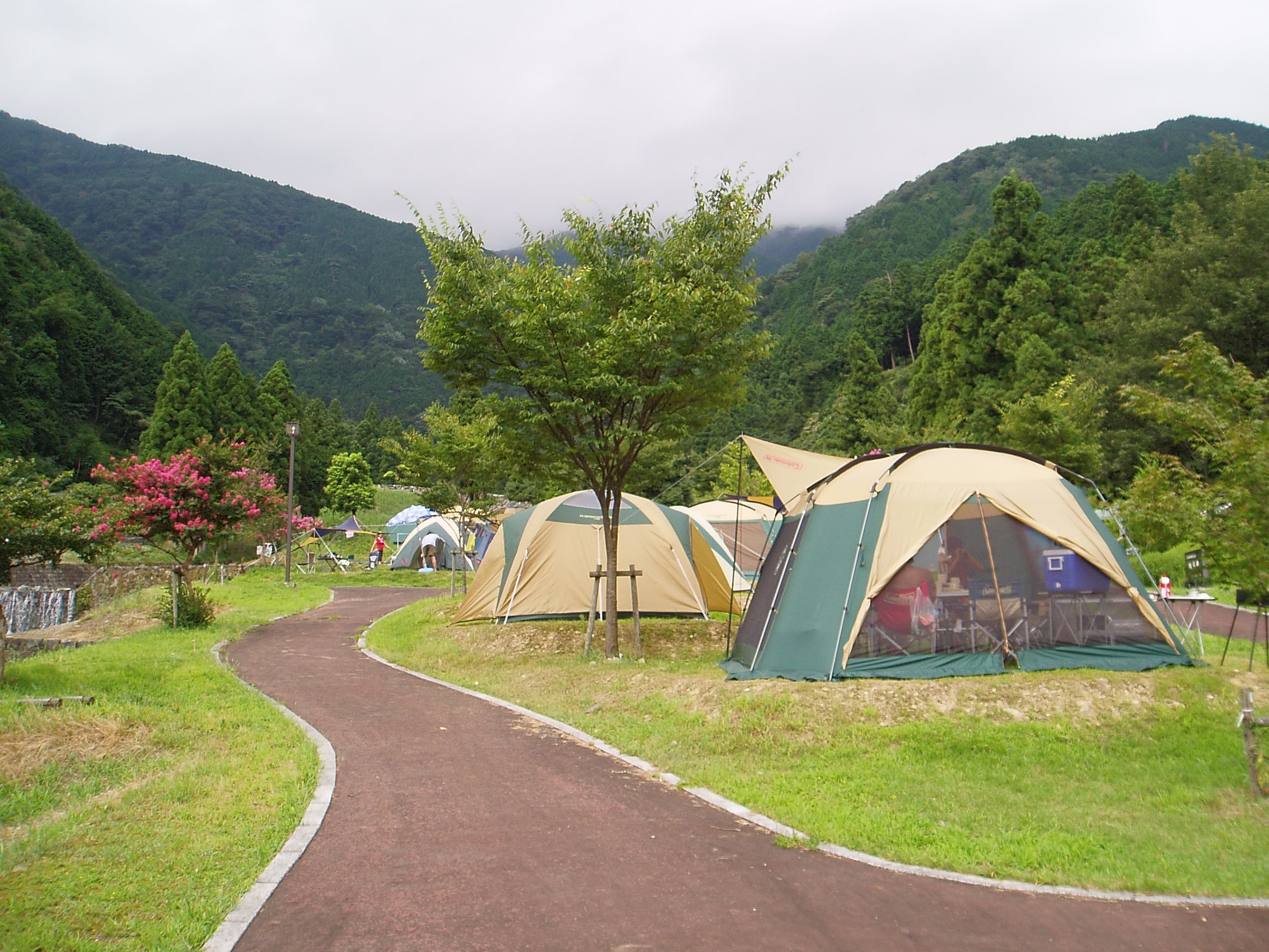 無料オートキャンプ場