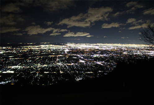 池田山からの夜景